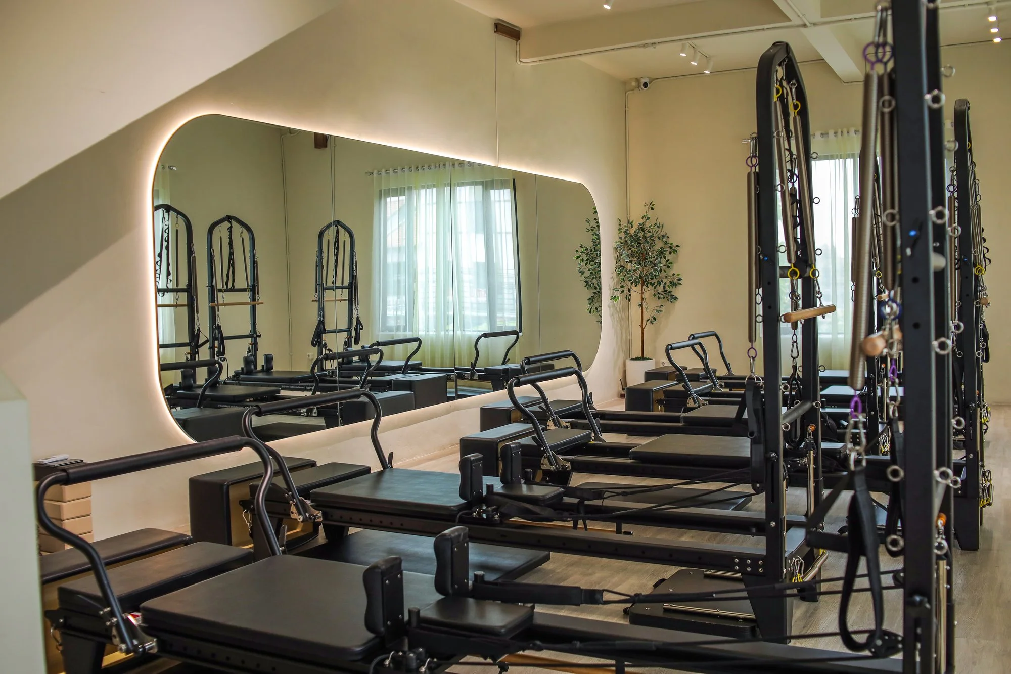 Pilates and barre studio equipment